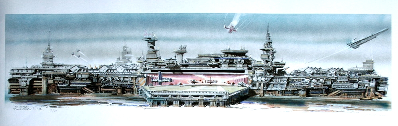 Illustration for article titled Astoundingly Beautiful Concept Art from The Fifth Element
